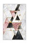 Conceptum Alfombra para Pasillo Hmnt788 80 x 150 cm Multicolor